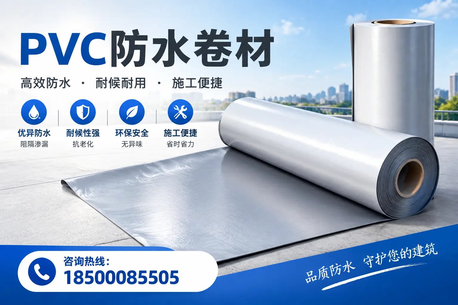 对比不同品牌PVC防水卷材的性价比,帮助兴安用户选择